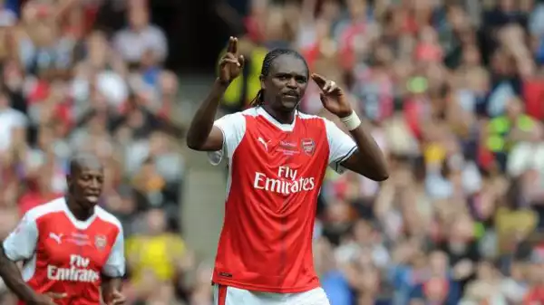Kanu Nwankwo Scores Hat-trick as Arsenal Defeat Milan